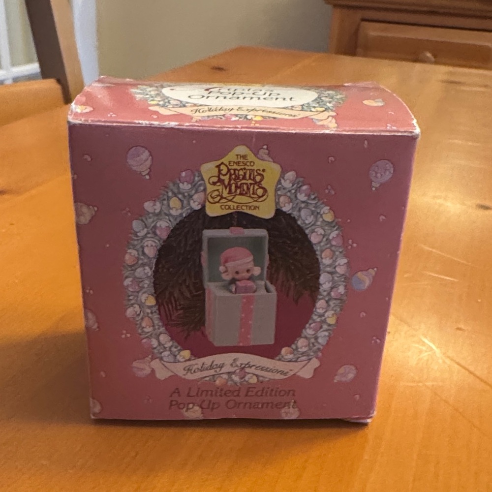 Precious Moments Limited Edition Pop-Up Ornament 1993